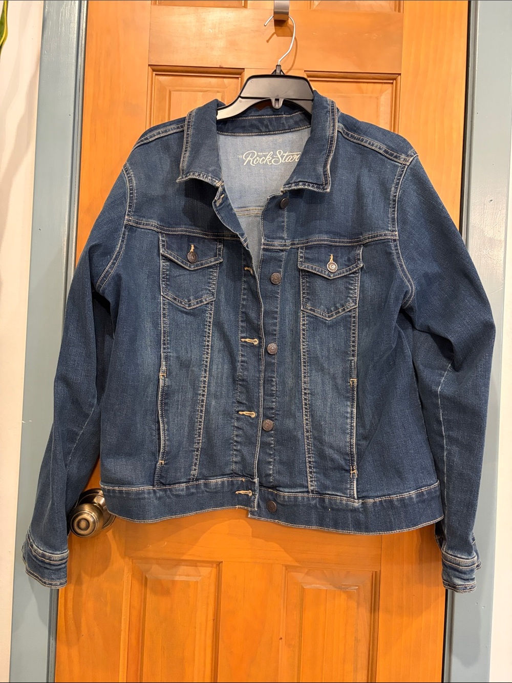 Old Navy Dark Blue Denim Jean Jacket